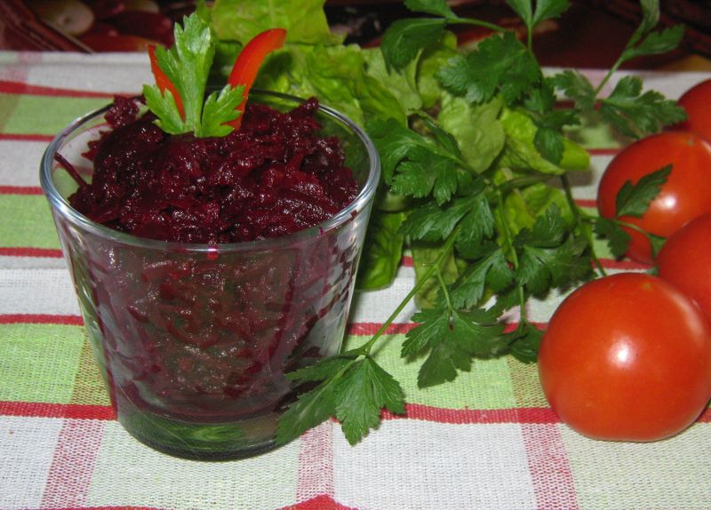 Buraczki z borówką