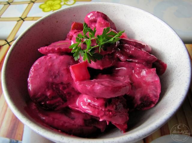Buraczki z chrzanem do obiadu
