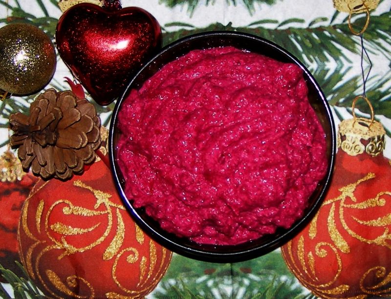 Buraczki z chrzanem i śmietaną Buraczki z chrzanem i śmietaną