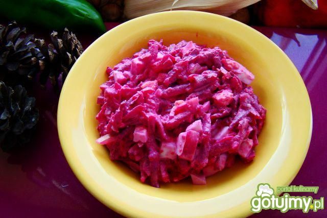 Buraczki z jajkiem 