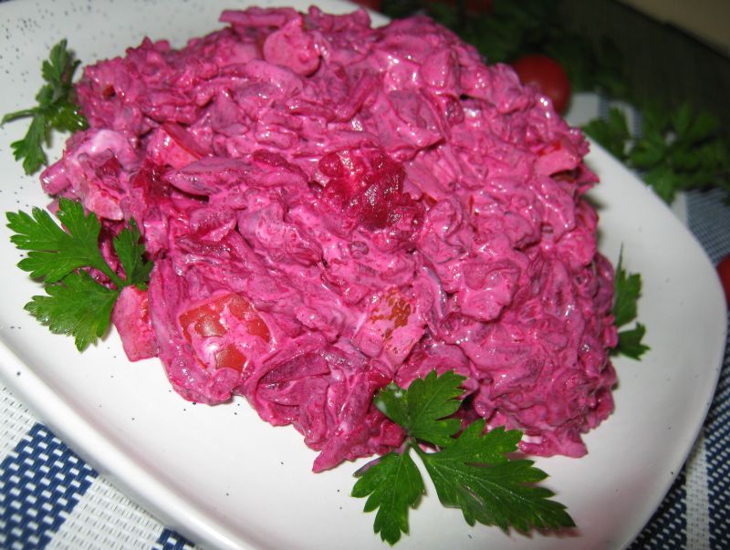 Buraczki z majonezem Buraczki z majonezem