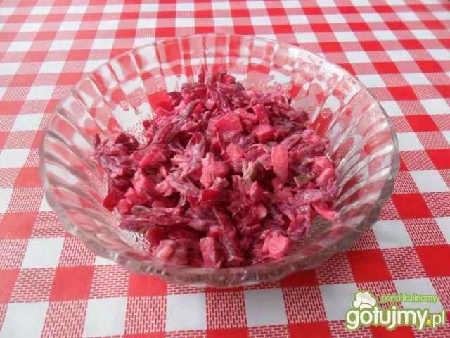 Buraczki z majonezem 