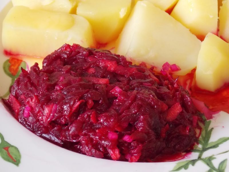 Buraczki z marchewką