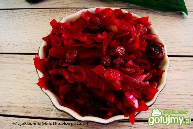 Buraczki z żurawiną 2