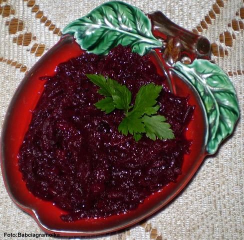 Buraczki z żurawiną : Buraczki z żurawiną :