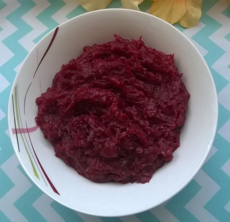 Buraczki zasmażane na maśle