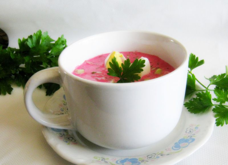 Buraczkowy chłodnik Buraczkowy chłodnik