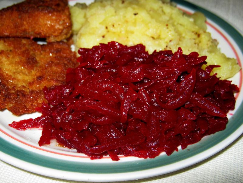 Buraczkowy dodatek do obiadu