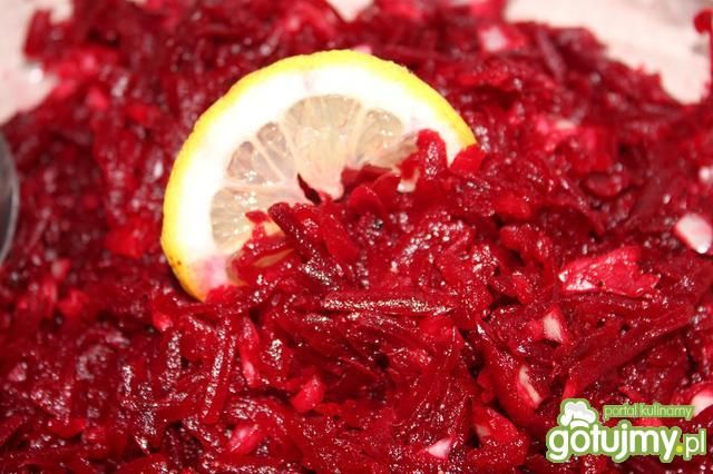 Buraki domowe z cebulką 