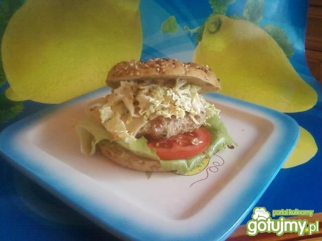 Burger  drobiowy.