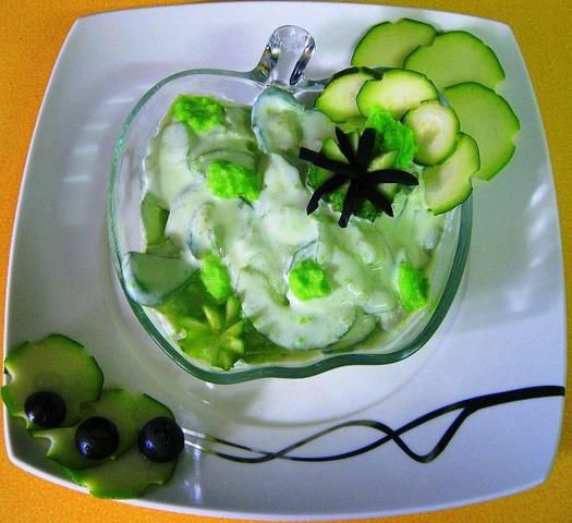 Całkiem zielona mizeria