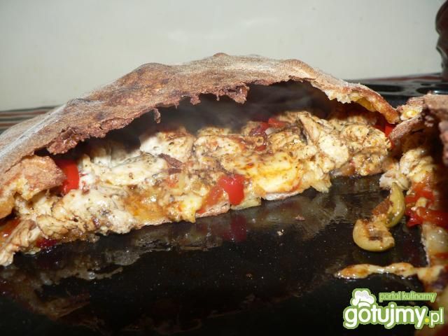 Calzone z filetem z kurczaka Calzone z filetem z kurczaka