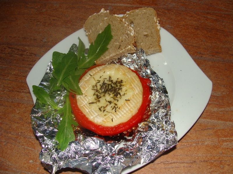 Camembert grillowany w papryce   Camembert grillowany w papryce