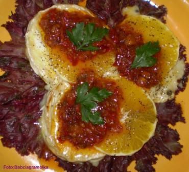 Camembert z pomarańczą Camembert z pomarańczą