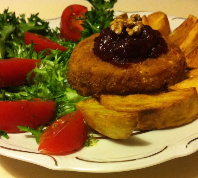 Camembert z żurawiną Camembert z żurawiną