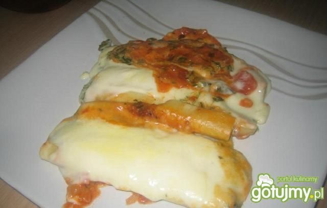 Canelloni ze szpinakiem Canelloni ze szpinakiem