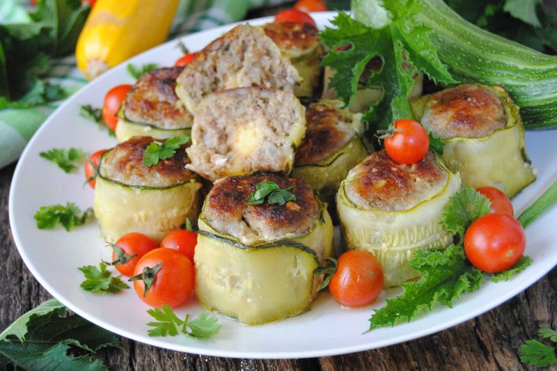 Cannelloni z cukinii