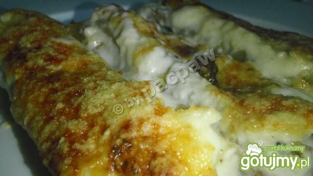 Cannelloni z dziczyzną pod beszamelem Cannelloni z dziczyzną pod beszamelem