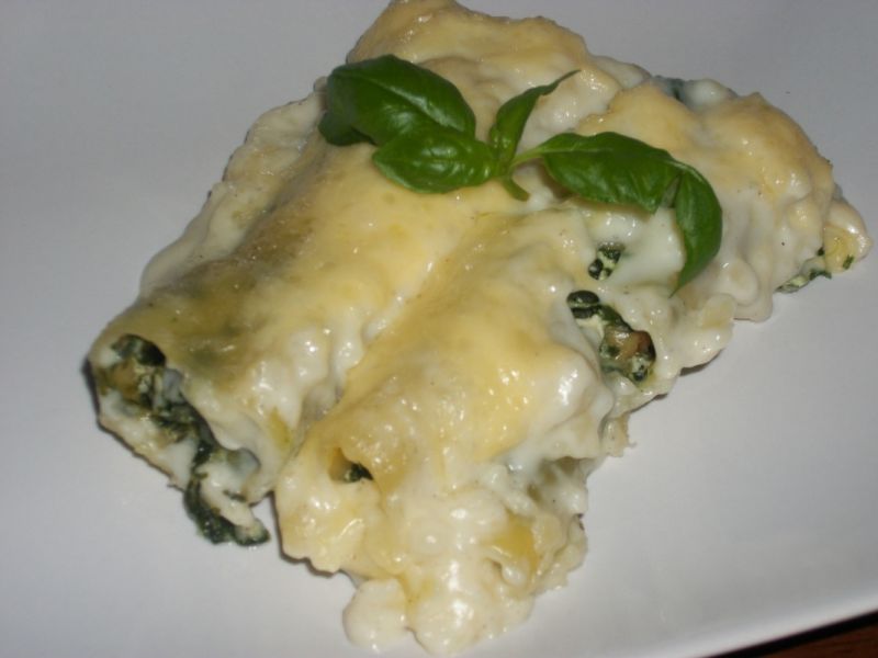 Cannelloni z fetą i szpinakiem wg Zub3ra  Cannelloni z fetą i szpinakiem wg Zub3ra