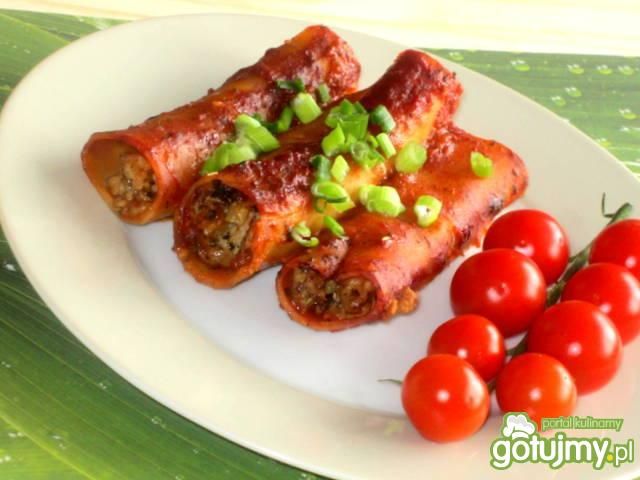 Cannelloni z mięsem i warzywami