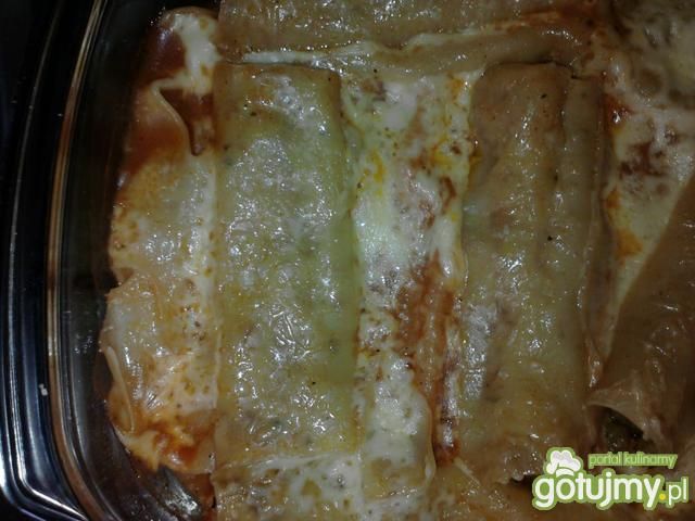 Cannelloni z mięsem mielonym i warzywami