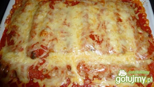 Canneloni ze szpinakiem