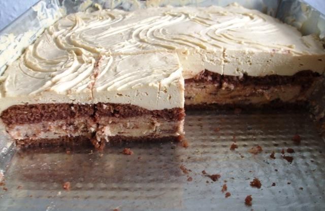 Cappuccino - ciasto przekladane Cappuccino - ciasto przekladane