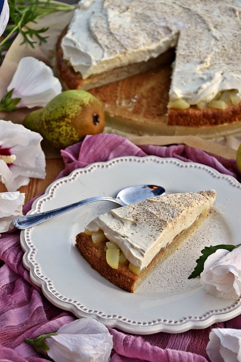 Cappuccino z gruszkami