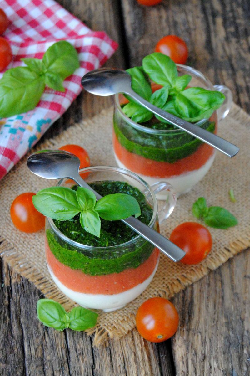 Capresse w pucharku Capresse w pucharku