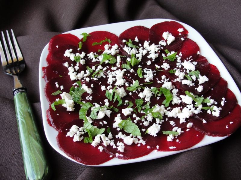 Carpaccio z buraczków