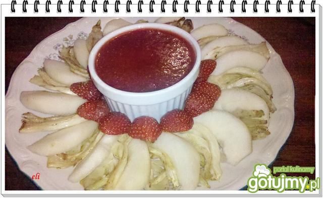 Carpacio warzywno-owocowe Eli