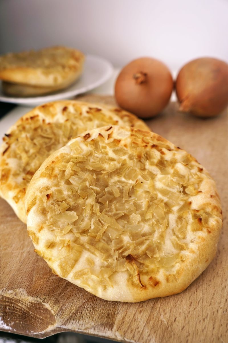 Cebulaki, czyli placki z cebulą Cebulaki, czyli placki z cebulą