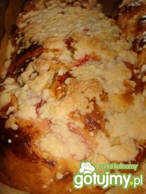 Chałka z dżemem Chałka z dżemem