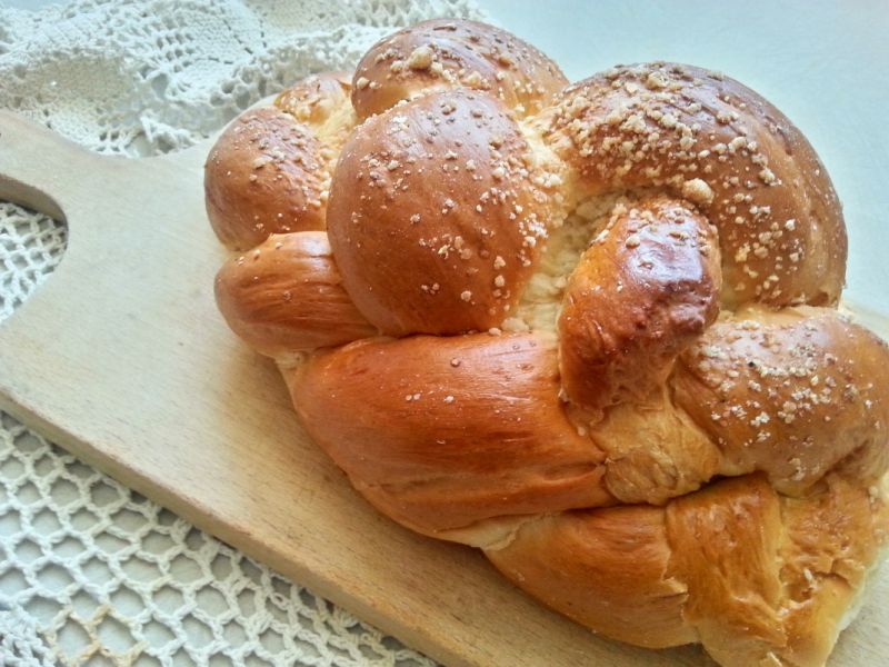 Chałka z kruszonką Chałka z kruszonką