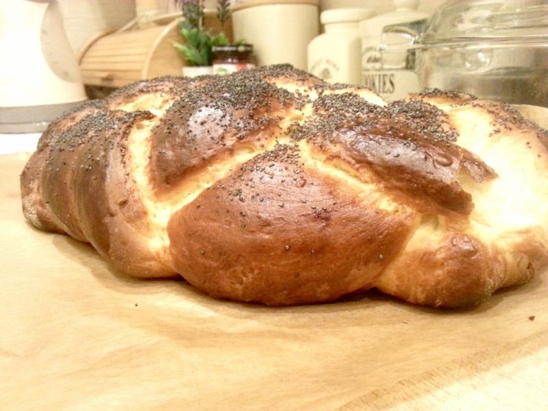 Chałka z wanilią i makiem Chałka z wanilią i makiem