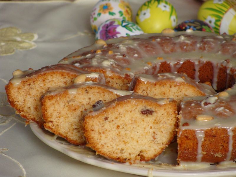 Chałwowa babka Chałwowa babka