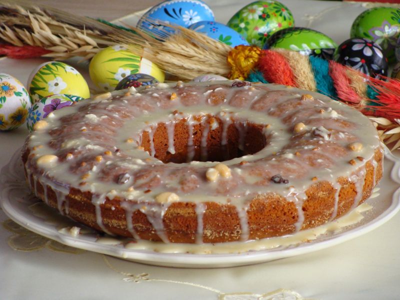 Chałwowa babka Chałwowa babka