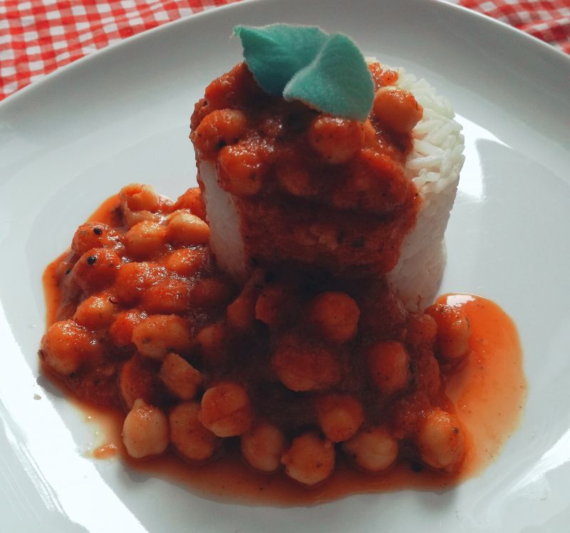 Chana masala po wegańsku