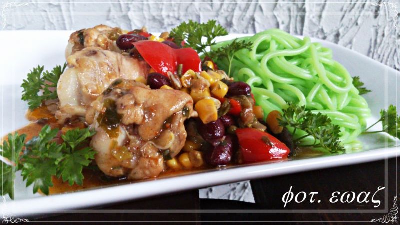 Chicken alla mexicana Chicken alla mexicana