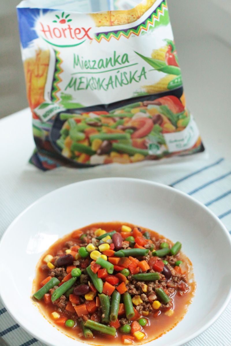 CHILI CON CARNE Z WARZYWAMI  CHILI CON CARNE Z WARZYWAMI
