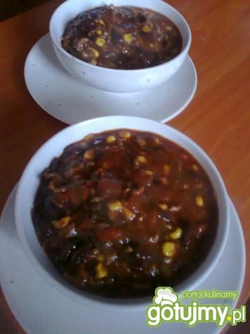 Chilli Con Carne z mieloną wołowiną  Chilli Con Carne z mieloną wołowiną