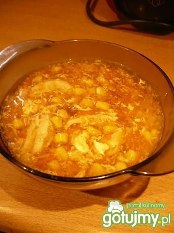 Chińska zupka z kukurydzą Chińska zupka z kukurydzą