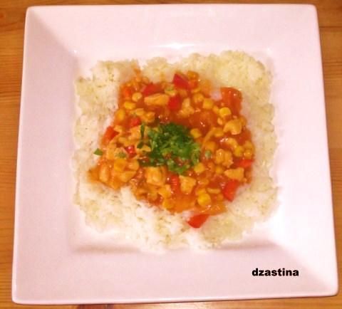 Chińskie danie na słodko 