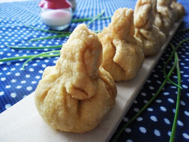 Chińskie pierożki smażone  Chińskie pierożki smażone