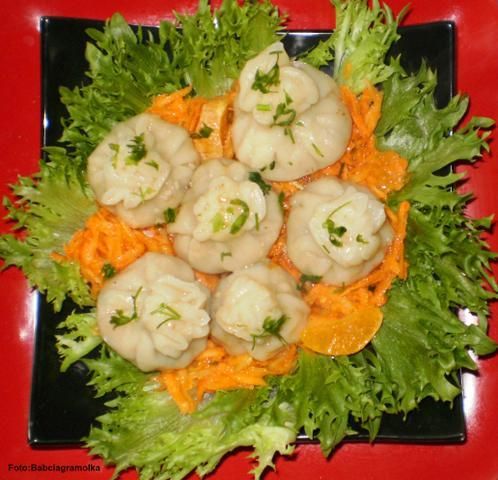 ,,Chińskie” pierożki z patelni : ,,Chińskie” pierożki z patelni :