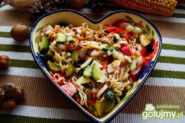 Chińszczyzna w sałatce  Chińszczyzna w sałatce
