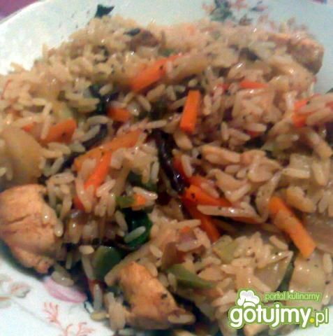 Chińszczyzna z bambusem