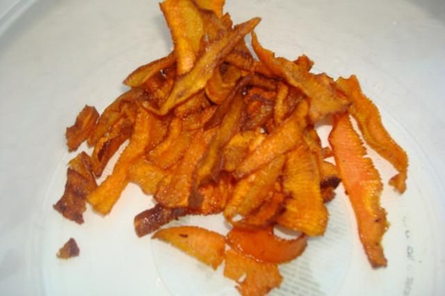 Chipsy marchewkowe