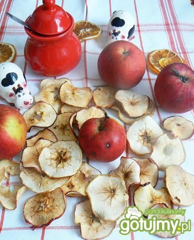 Chipsy z jabłek