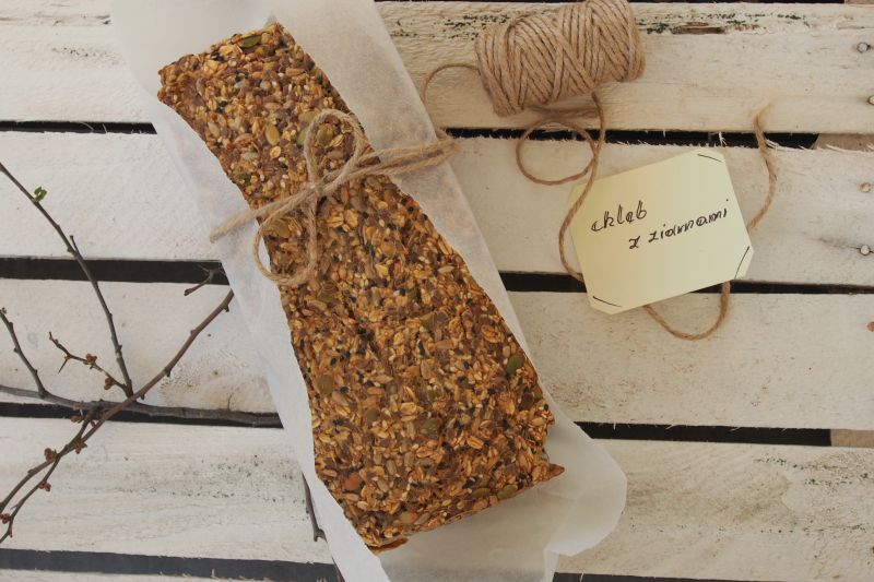 Chleb bez mąki- 100% ziarno